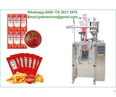 Small Tomato Paste Sachet Packing Machine For Pouch Ketchup