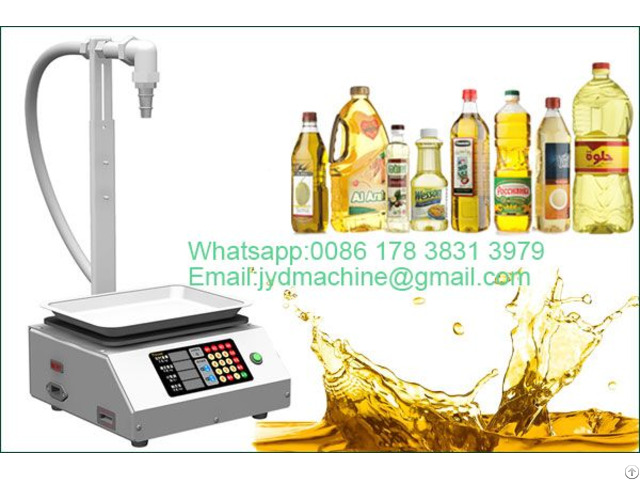 Liquid Bottle Filler Oil Filling Machine With Diaphragm Pump