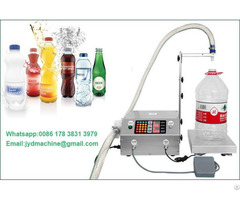 Water Liquid Filling Machine With Diaphragm Pump