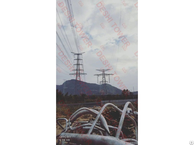 Transmission Lattice Tension Tower