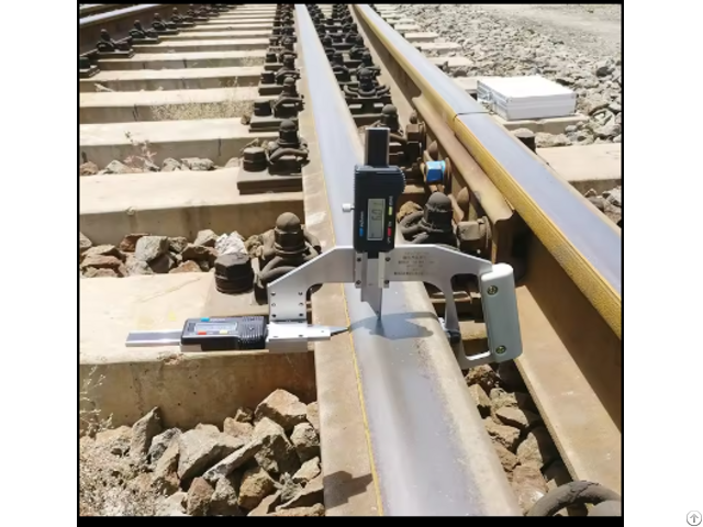 Digitall Profile Gauge For Rail Head Wear And Side Cut Measuring