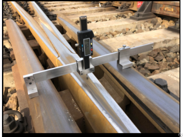 Digital Switch Rail Height Gauge For Railway Measurement