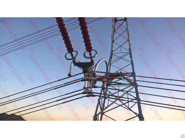 Lattice Structure Transmission Tower