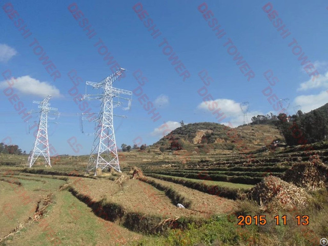 Power Transmission Line Tower