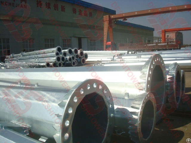 Steel Distribution Poles