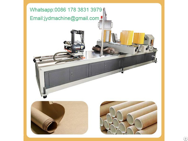 Auto Kraft Paper Tube Making Production Machine For Sale