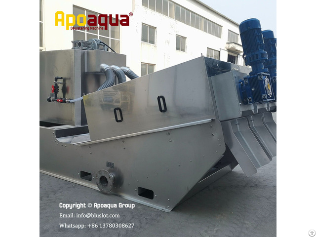 Apoaqua Municipal Wastewater And Sludge Multi Disc Screw Press