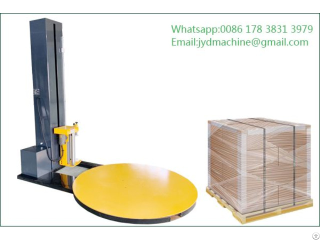 Plastic Packaging Stretch Film Wrapping Packing Machine Tray Type