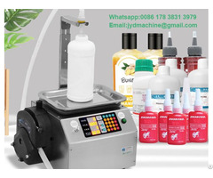 Small Liquid Paste Peristaltic Pump Weight Filling Machine