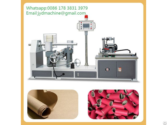 Industrial Fireworks Paper Tube Making Machine