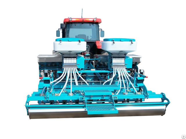 Seeding Fertilizing Machine China With 16 Rows Rice Wheat Seeder