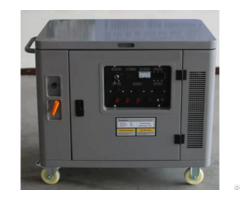 28kw Wheeled Generator 50hz Gasoline Fueled Water Cooling