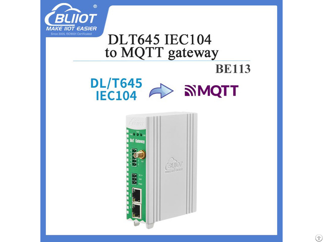 Be113 Series Supports Iec104 To Mqtt Protocol Grid Iot Gateway For Production Monitoring