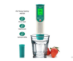 Ph 2024 Salinity Temperature 3 In 1 Tester