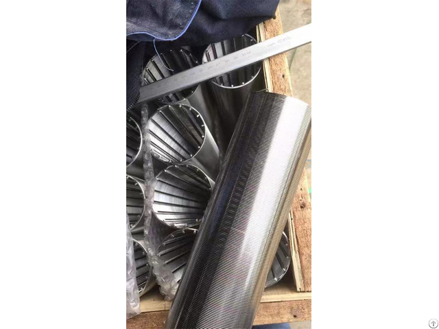 Continous Slotted Wedge Wire Screen Tube