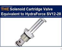 Hydraulic Solenoid Cartridge Valve Equivalent To Hydraforce Sv12 28