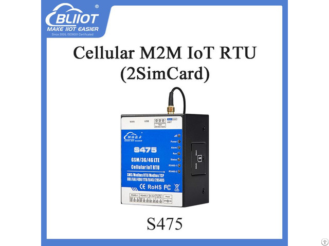 Bliiot Rtu S475 Series Which Can Be Used As Modbus Slave Master At The Same Time