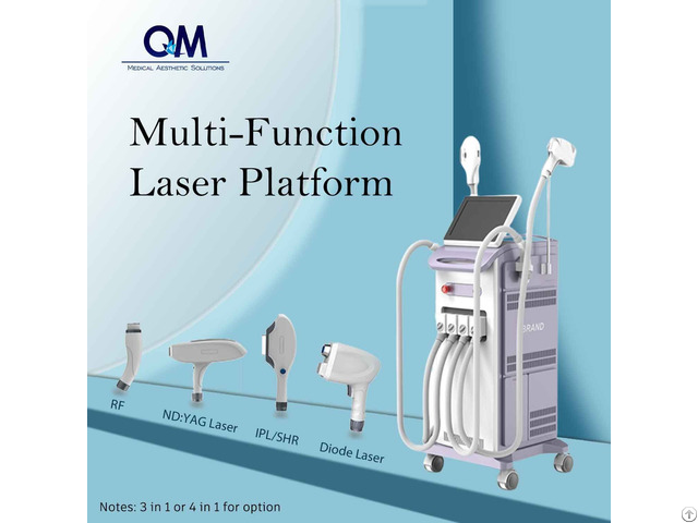 808nm Diode Ipl Shr E Light Nd Yag Rf All Around Laser System