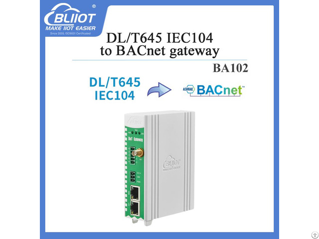 Ba102 Energy Management Gateway Supports Dl\t645 Iec104 Modbus To Bacnet