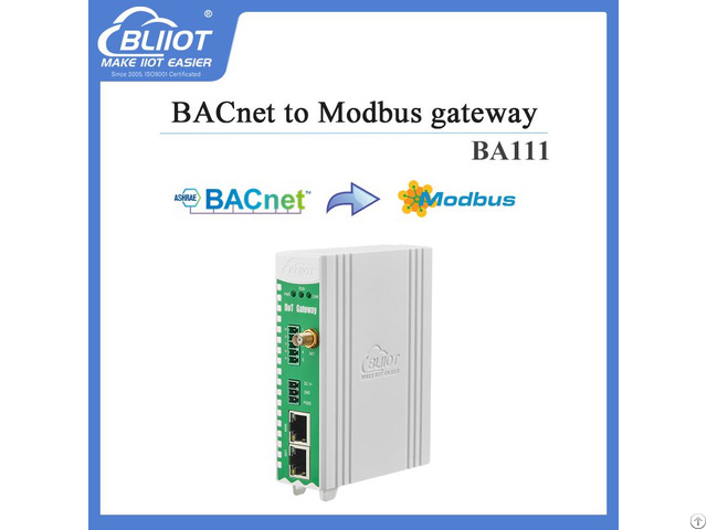 Ba111 For Intelligent Building Management Bacnet To Modbus Support