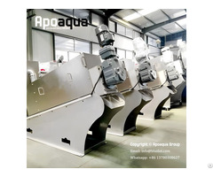 Pig Manure Sludge Dewatering Screw Press Machine Apoaqua