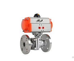 Two Way Pneumatic Ball Control Valve F316 F304 1 2 8 Inch