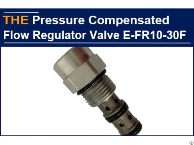 Hydraulic Pressure Compensated Flow Regulator Valve Equivalent To Hydraforce Fr10 30f