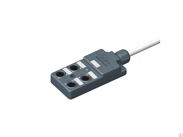 Dbw Series M12 Precast Cable Distributor 4 8 Ports Single Dual Channel Customizable Length