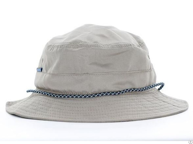 Custom Plain Bucket Hats With String For Wholesale