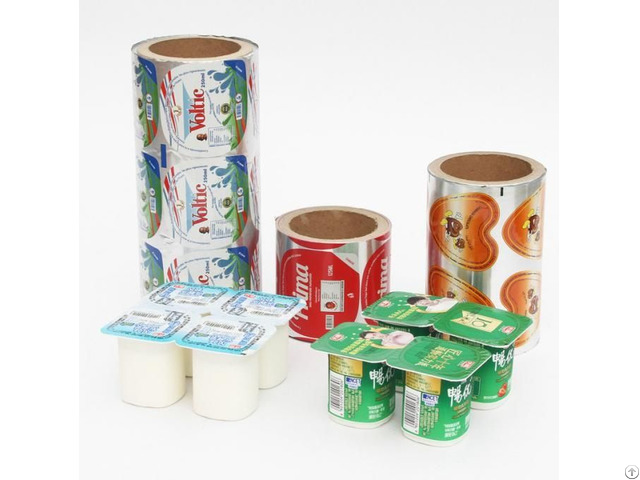 Manufacturer Direct Sales Of Heat Sealed Paint Milk Cover Foil 8011 Large Roll