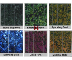 Multi Crystalline Silicon Color Solar Cell