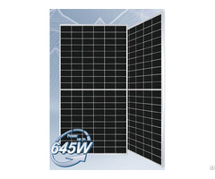 580w 600w Hjt Bifacial Half Cell Double Glass Mono Crystalline Solar Modules