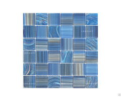 Blue Glass Pool Tiles