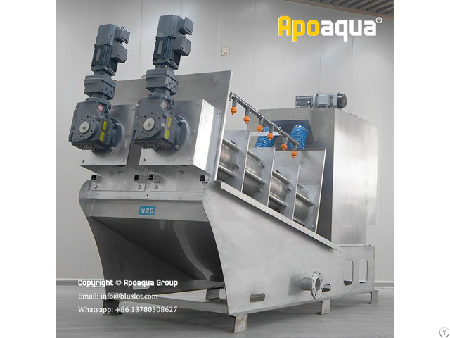 Apoaqua Municipal Sludge Screw Press Equipment