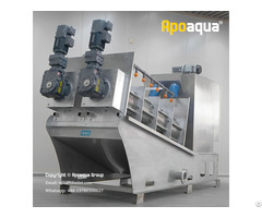 Apoaqua Municipal Sludge Screw Press Equipment