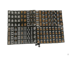 Black Mahjong Tiles