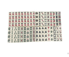 Teeth Yellow Melamine Mahjong