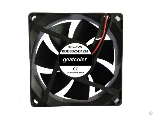 12v 24v Dccooling Axial Flow Fan 8025 80mm