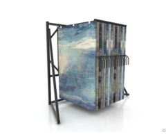 Page Turning Type Carpet Display Rack