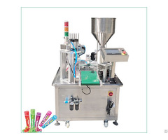 Automatic Calippo Ice Cream Tube Filling And Sealing Machine