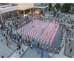 Interactive Dry Deck Fountains