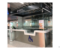 Stainless Steel Ticket Booth