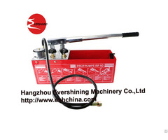 Handle Water Pressure Test Pump