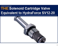 Hydraulic Solenoid Valve Equivalent To Hydraforce Sv12 20