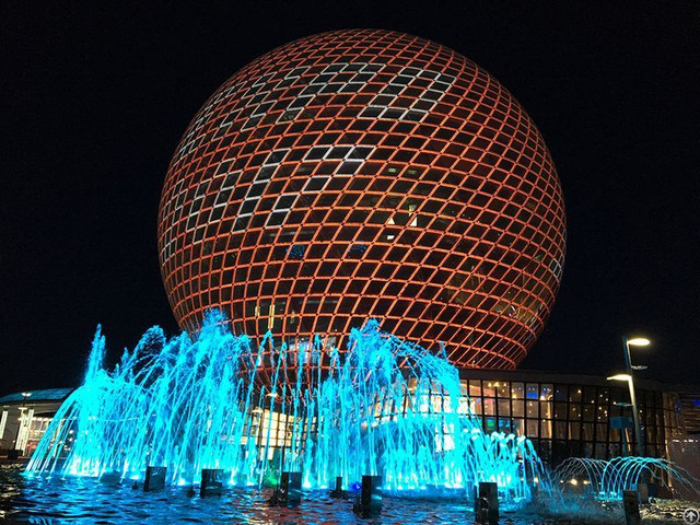 Astana Expo 2017 Water Fire Fountain Show