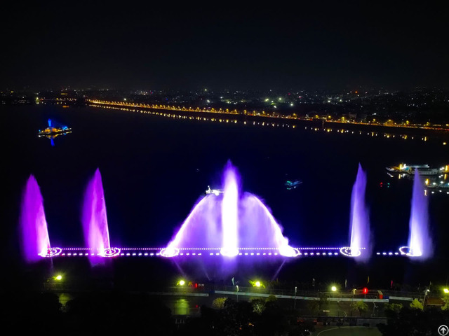 Hyderabad 180m Musical Floating Fountain India 2023