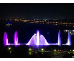 Hyderabad 180m Musical Floating Fountain India 2023