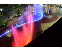 Tuxpan Square In Ground Running Water Musical Fountain Project Mexico