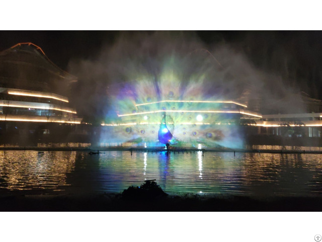 Laser And Water Screen Projection Show Nanchang China 2021