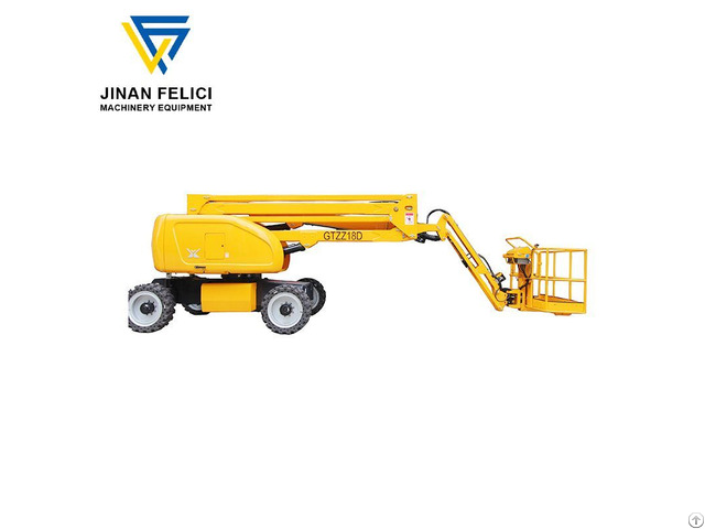 Electric Curved Arm Aerial Work Platform